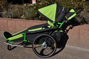 iXROVER / xROVER stroller size S model "ALL IN ONE" - GREEN