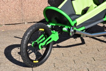 xROVER special needs stroller size S model "ALL IN ONE" Green