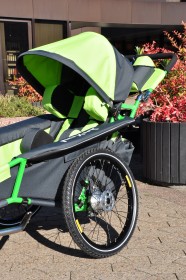 xROVER special needs stroller size S model "ALL IN ONE" Green