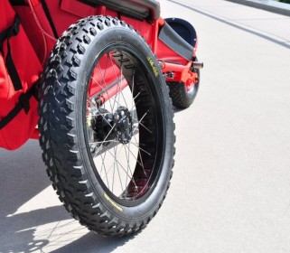 xROVER special needs stroller size L model "ALL IN ONE" - Red - BUGGY