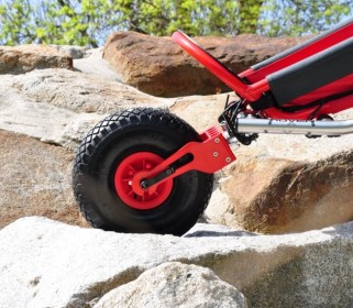 xROVER special needs stroller size L model "ALL IN ONE" - Red - BUGGY