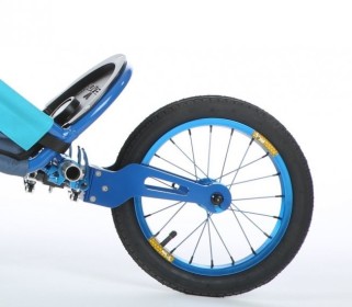 iXROVER OUTDOOR front wheel (spoke) 14" with fork - JOGGING SET