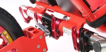 xROVER special needs stroller size M model "ALL IN ONE" - folding seat and backrest