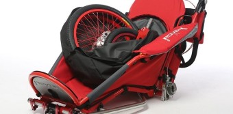 xROVER special needs stroller size S model "ALL IN ONE" Red