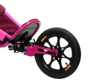 iXROVER Outdoor front wheel (plastic) 14“ with fork - JOGGING SET