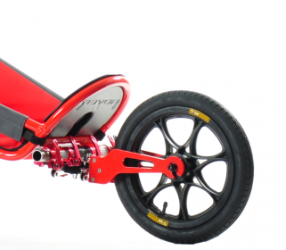 iXROVER Outdoor front wheel (plastic) 14“ with fork - JOGGING SET