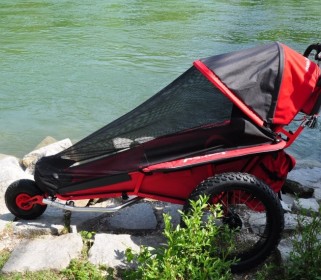 xROVER special needs stroller size M model "ALL IN ONE" - Red - BUGGY