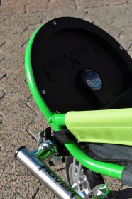iXROVER / xROVER stroller size L model "ALL IN ONE" - GREEN, folding seat and backrest