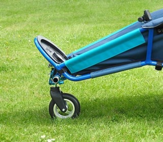 Swivel wheel 6“ with plastic fork