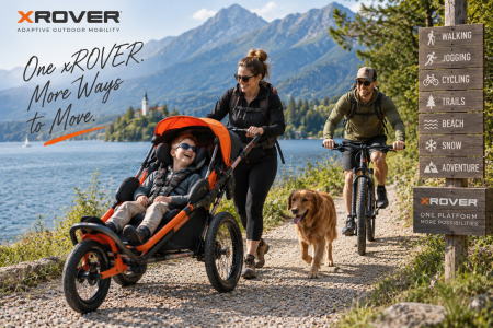Adaptive Outdoor Stroller & Bike Trailer | xROVER Europe