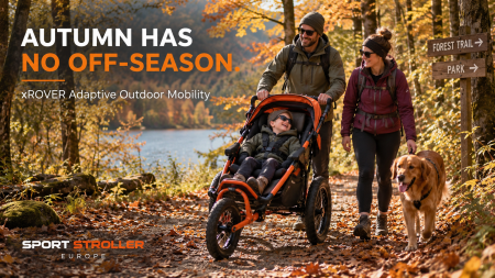 Adaptive Outdoor Stroller for Autumn & Trails | xROVER